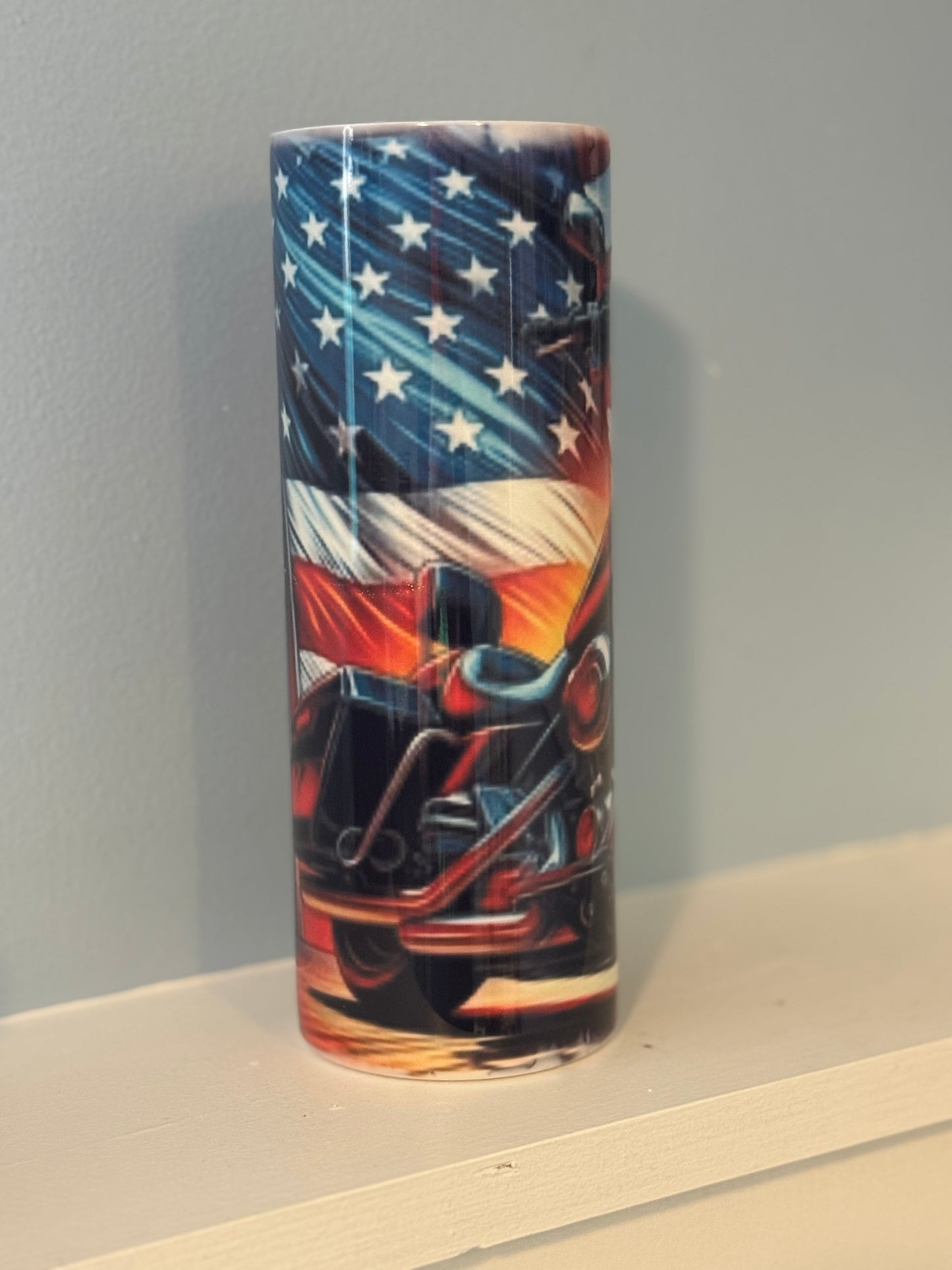 Ride My Harley Tumbler Straw Cup