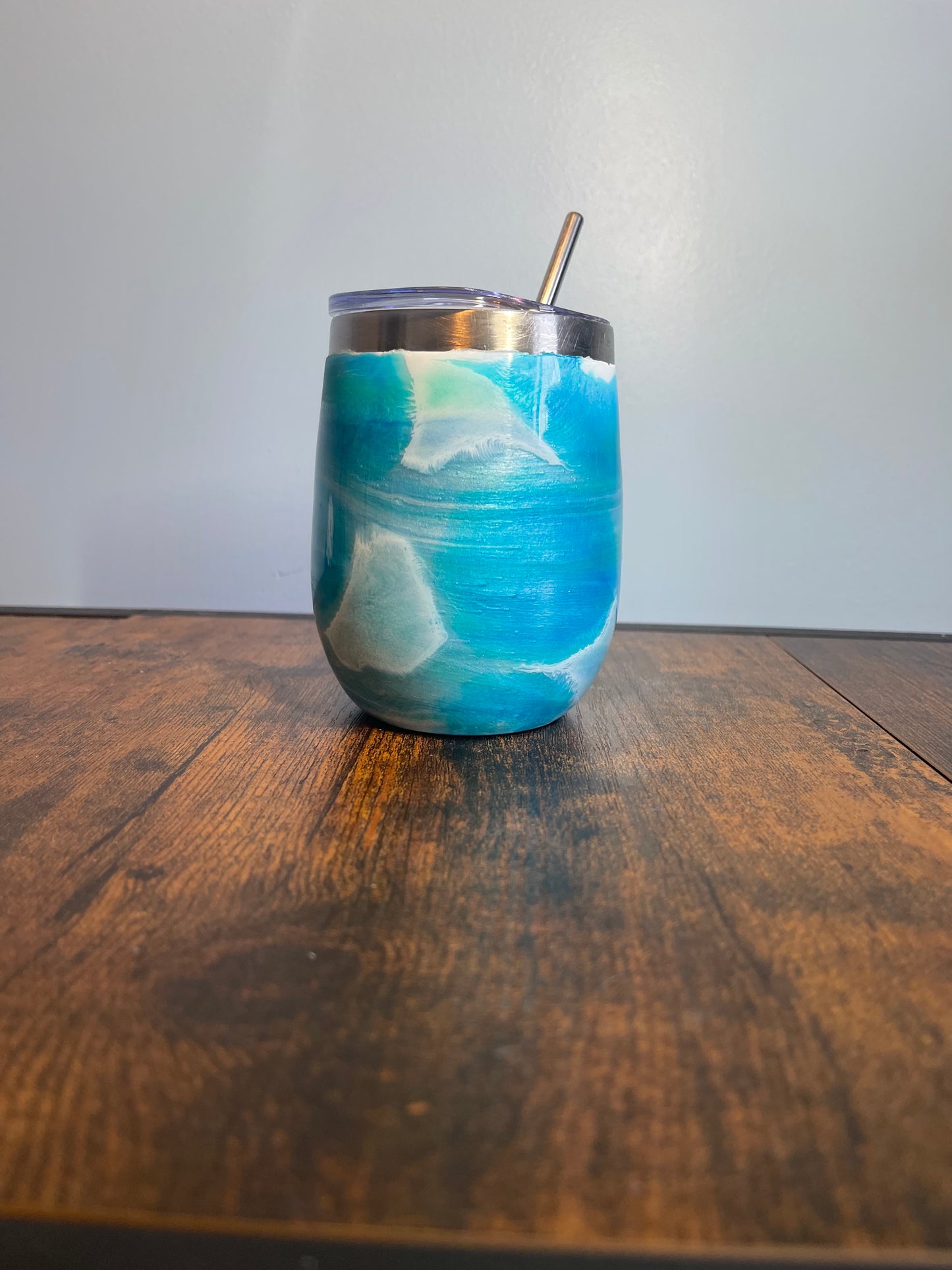 Gazing at the Sky Wine Cup with Straw