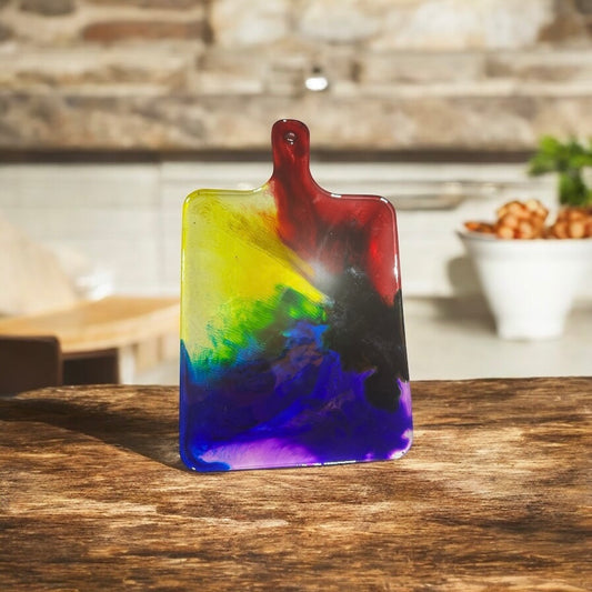Pride themed cutting board