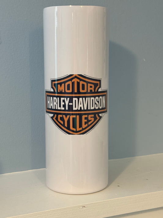 Harley Logo Tumbler Straw Cup