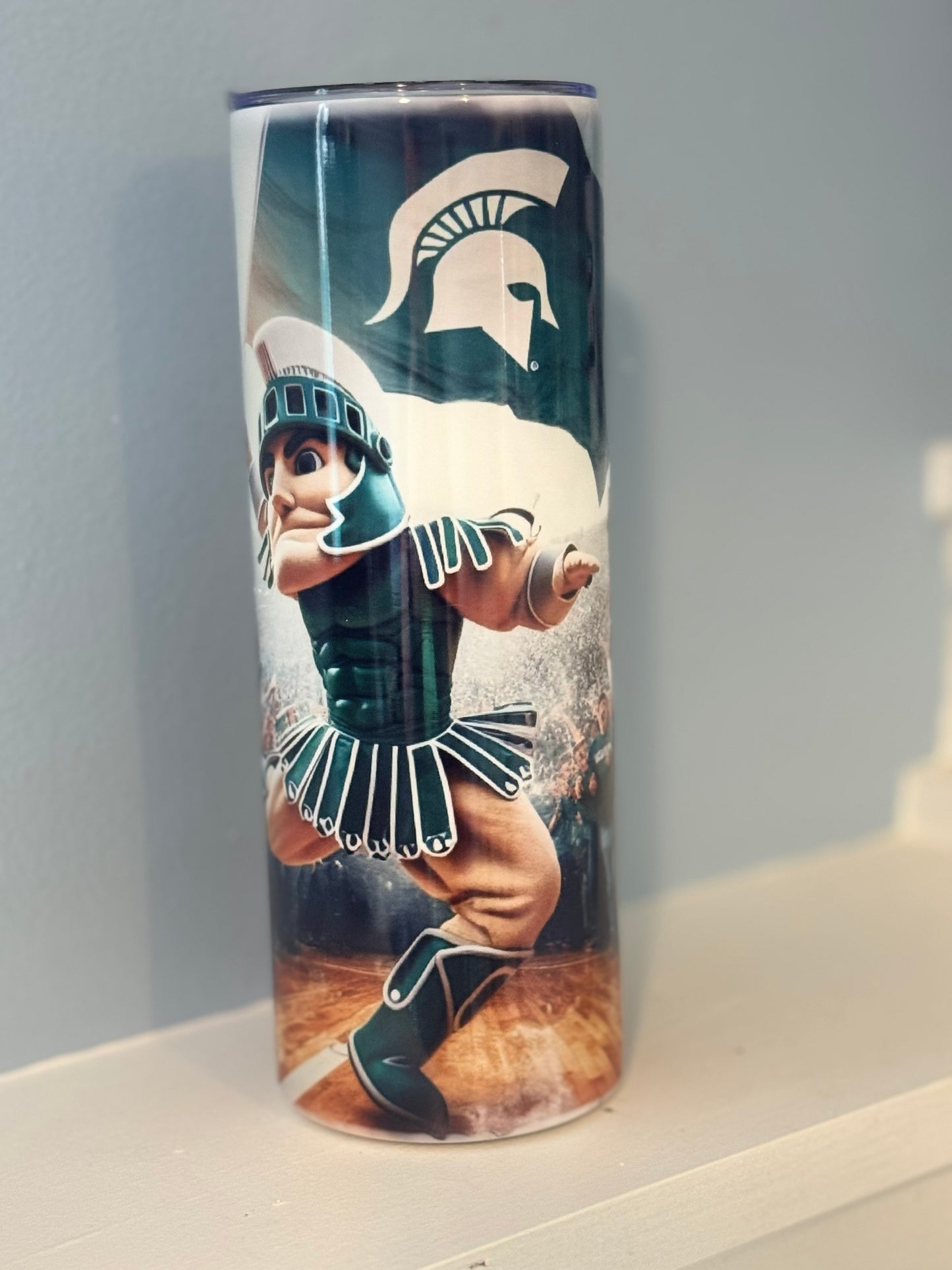 Michigan State Spirit Tumbler Straw Cup