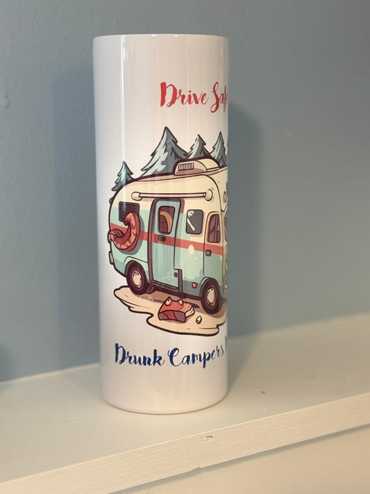 Drive Safely Tumbler Straw Cup