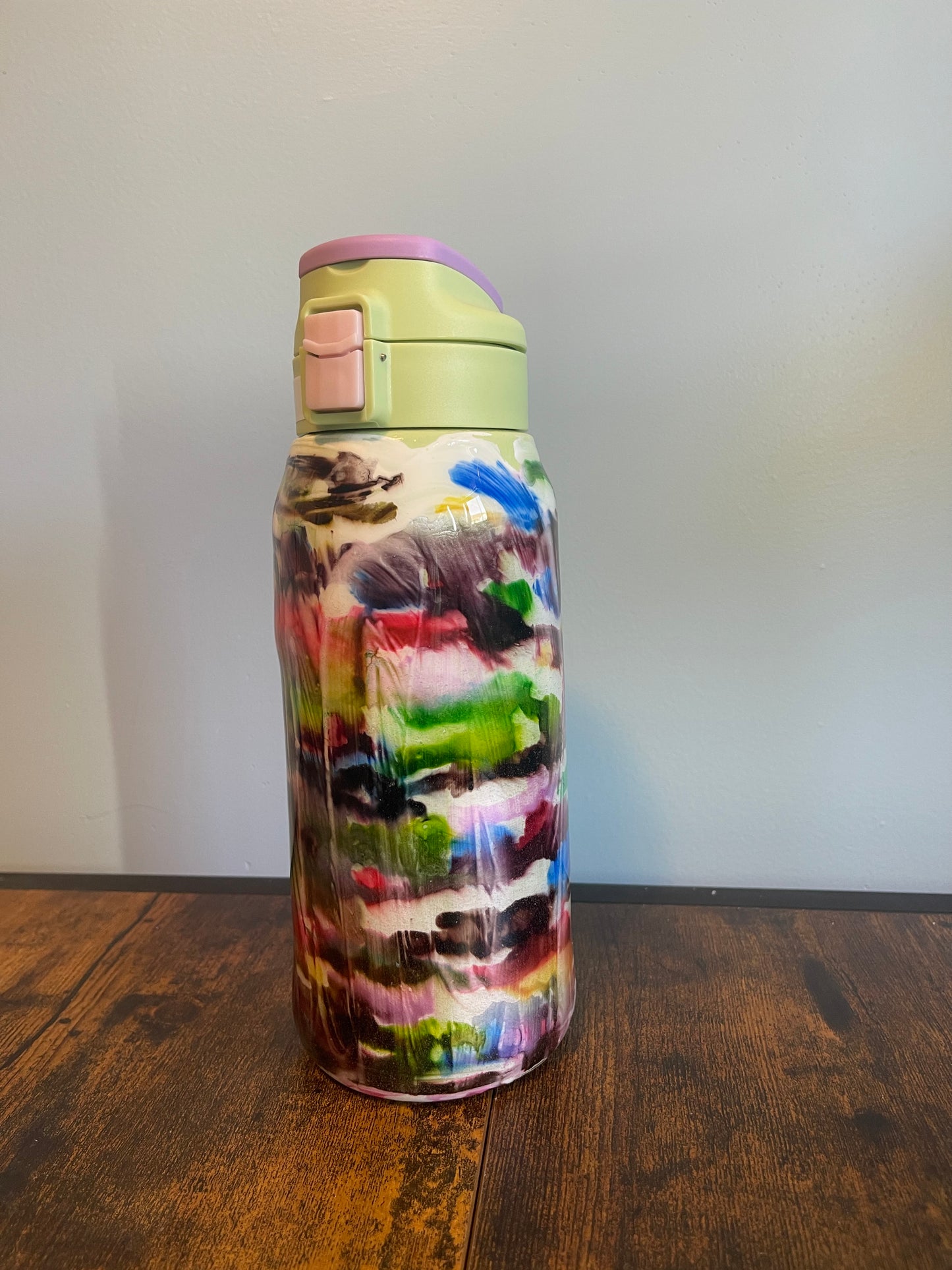 A Day in the Field Water Bottle with Straw