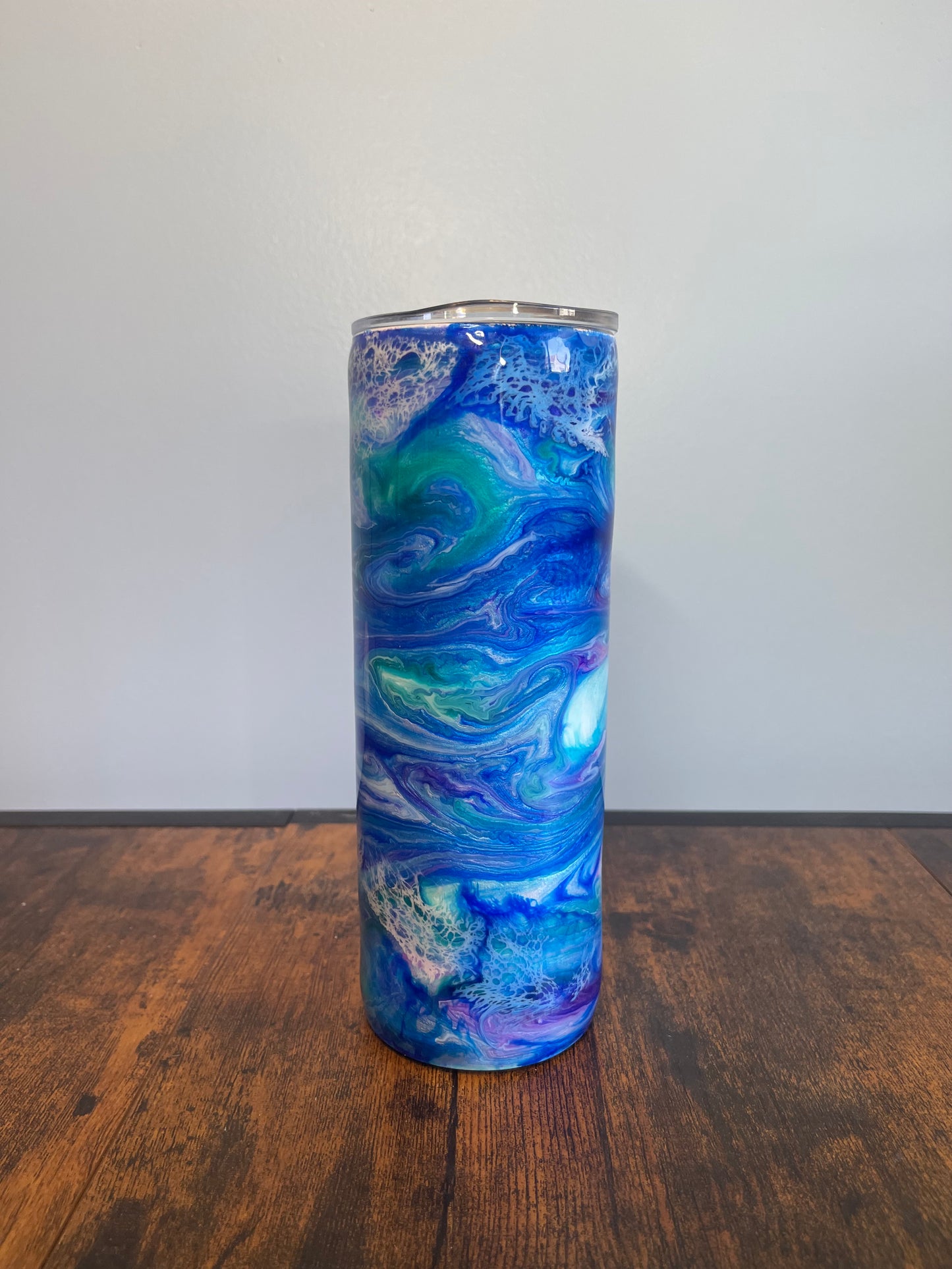 Ocean waves Tumbler Straw Cup