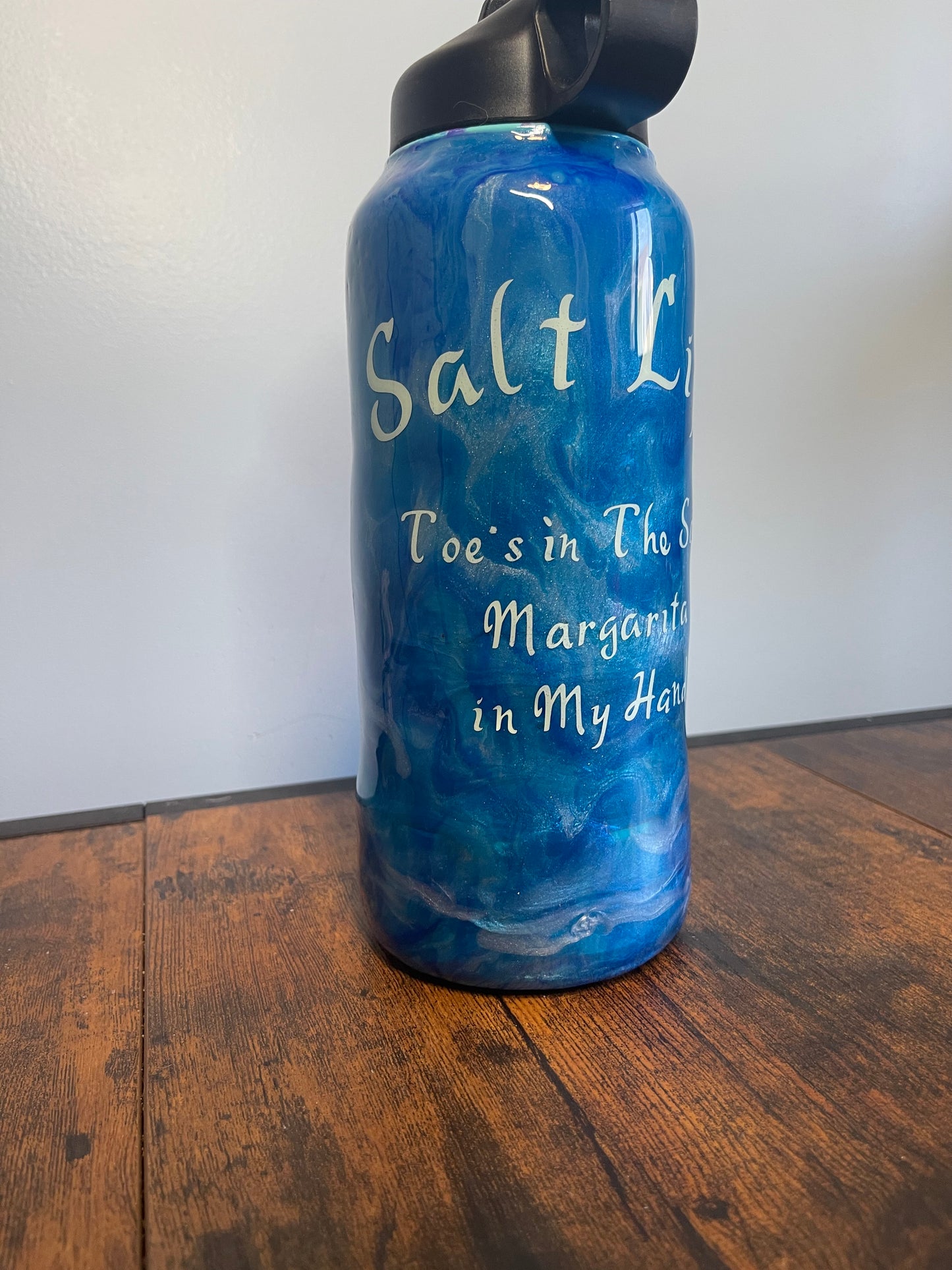 A Salty Life Water Bottle