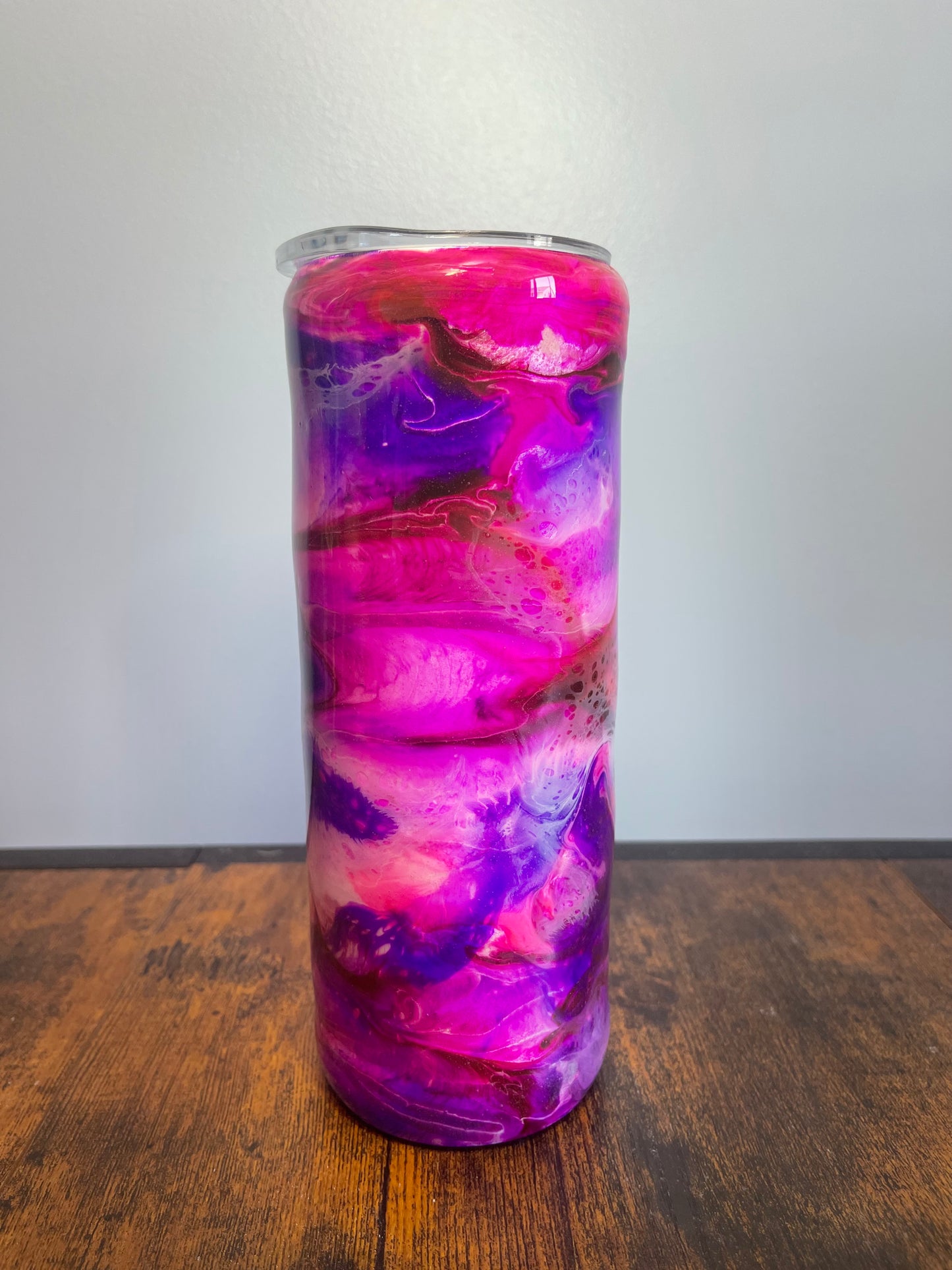 Pretty in Pink & Purple Tumbler Straw Cup