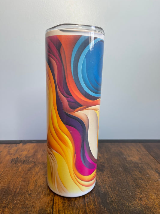 We are Rainbows Tumbler Straw Cup